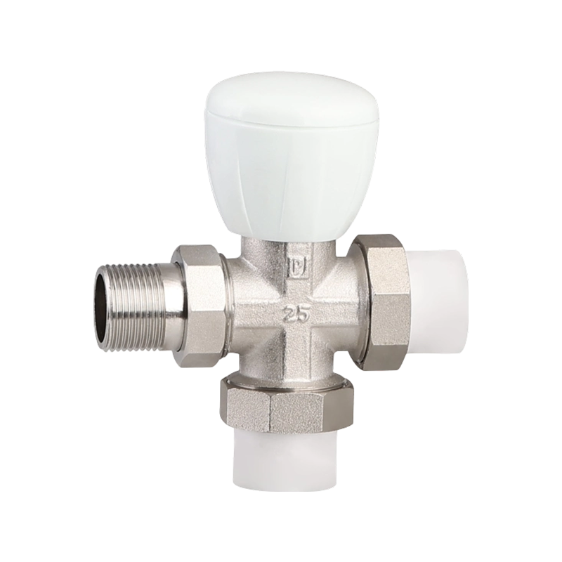 Termostato controlado IS09001 válvula de latón para radiador de 1/2 pulgada