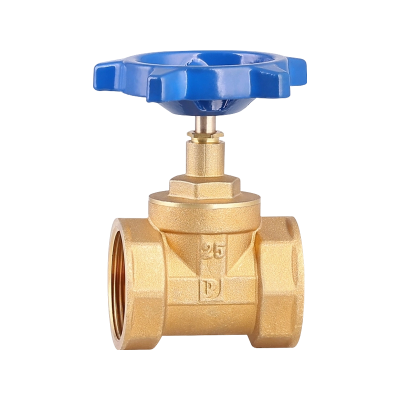 Válvula de parada de alimentación manual resistente a altas temperaturas de latón de 1/2-2 pulgadas